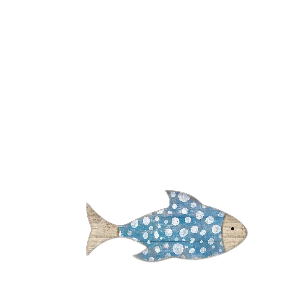 

Деревянная настенная подвеска с тропической рыбой