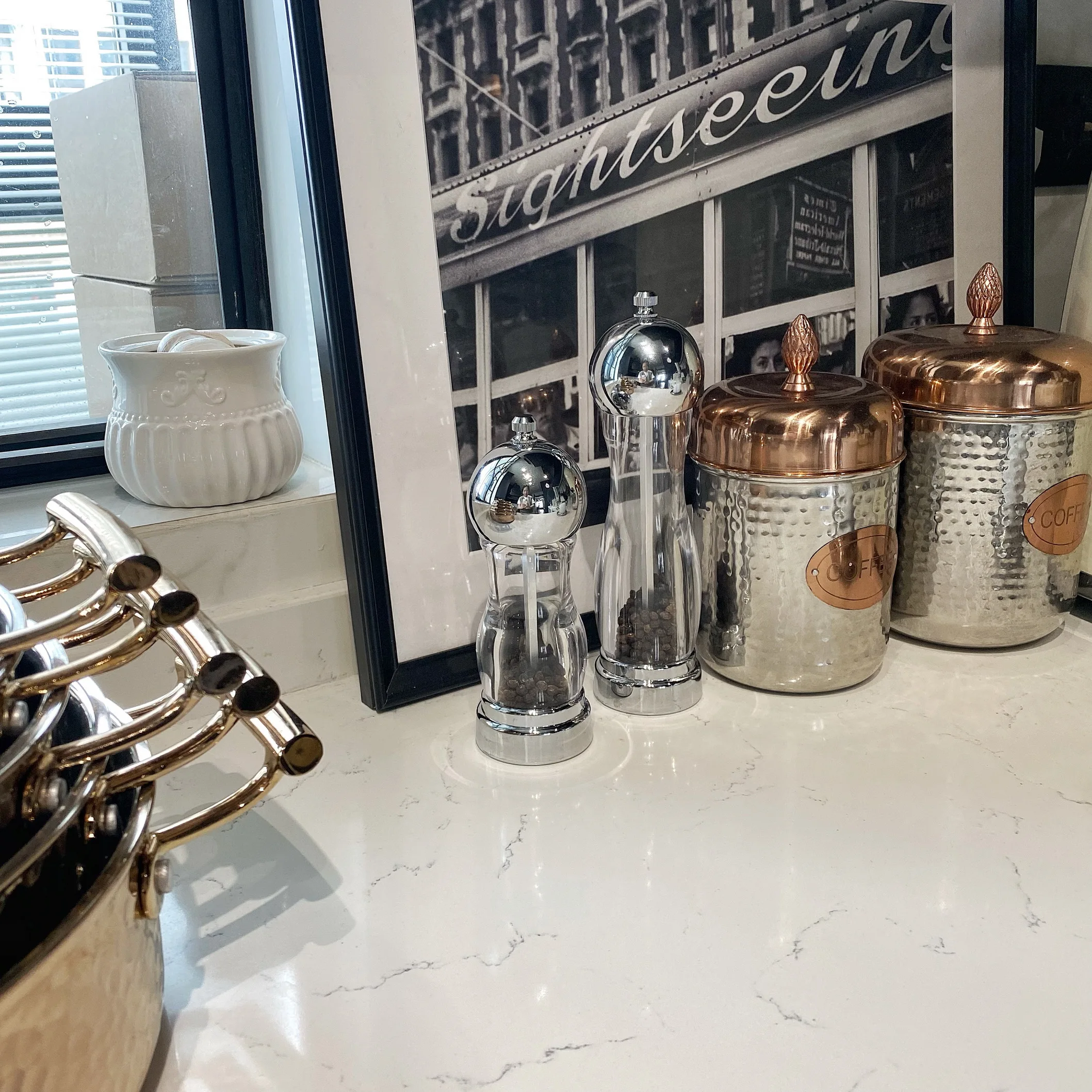 Мельница для соли и перца высококачественная прозрачная мельница морской специй