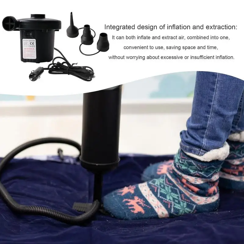 Насос для надувного матраса портативный насос надувной кровати насосы матрас 220