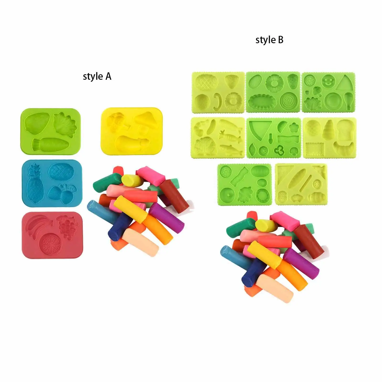 

Clay Toy Pretend Play Modeling Set Clay Set for Toddlers Girl