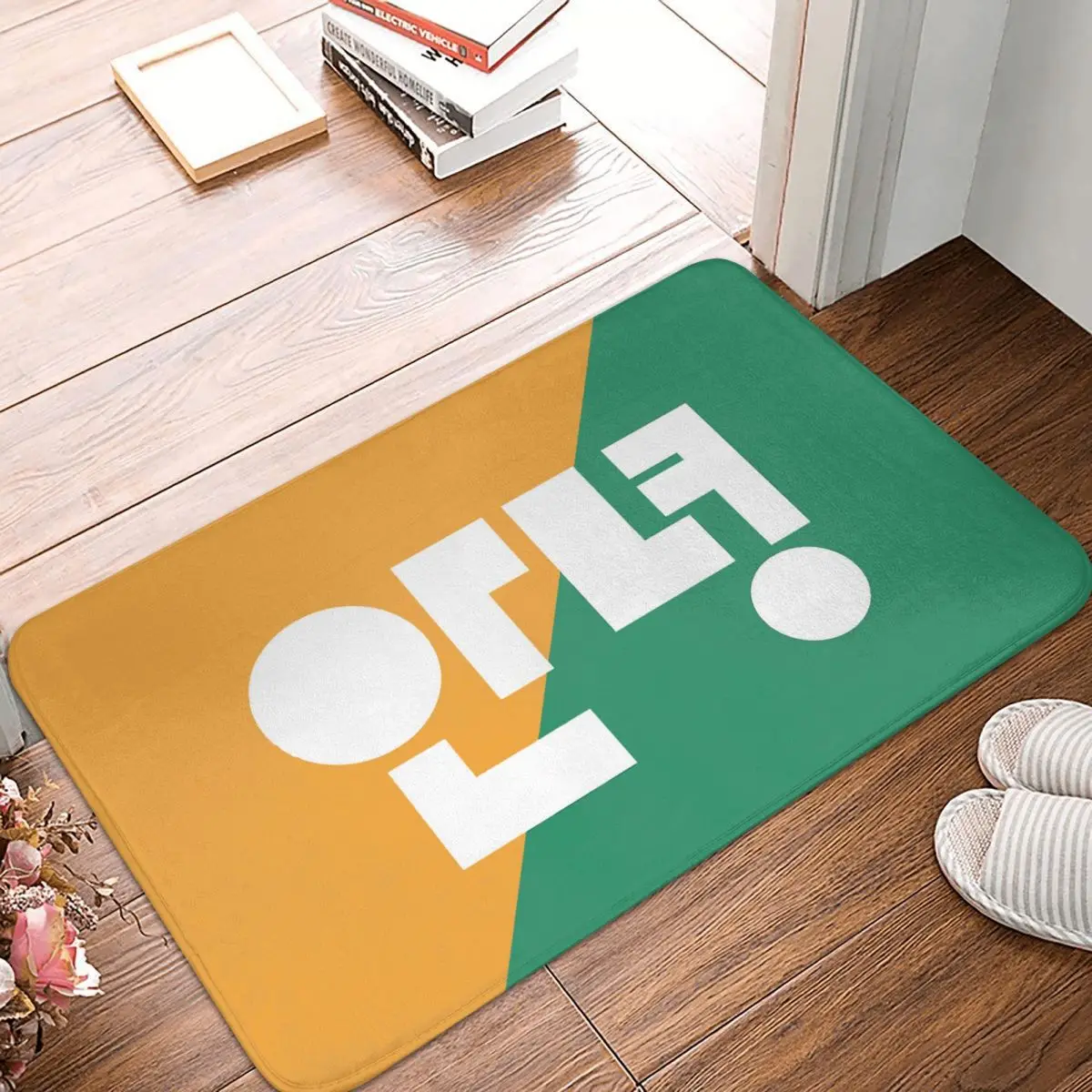 

Hi Hello Non-slip Doormat Bath Mat Korean Hi Hallway Carpet Welcome Rug Bedroom Decor