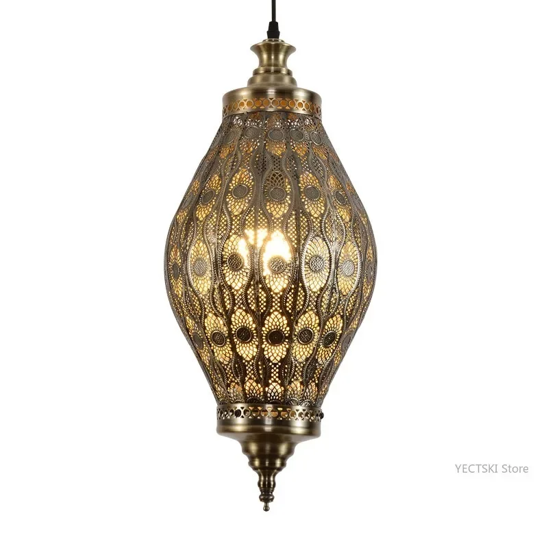 GHJUYIOL Ресторанные светильники кофе ретро Юго-Восточной Азии персонализированное