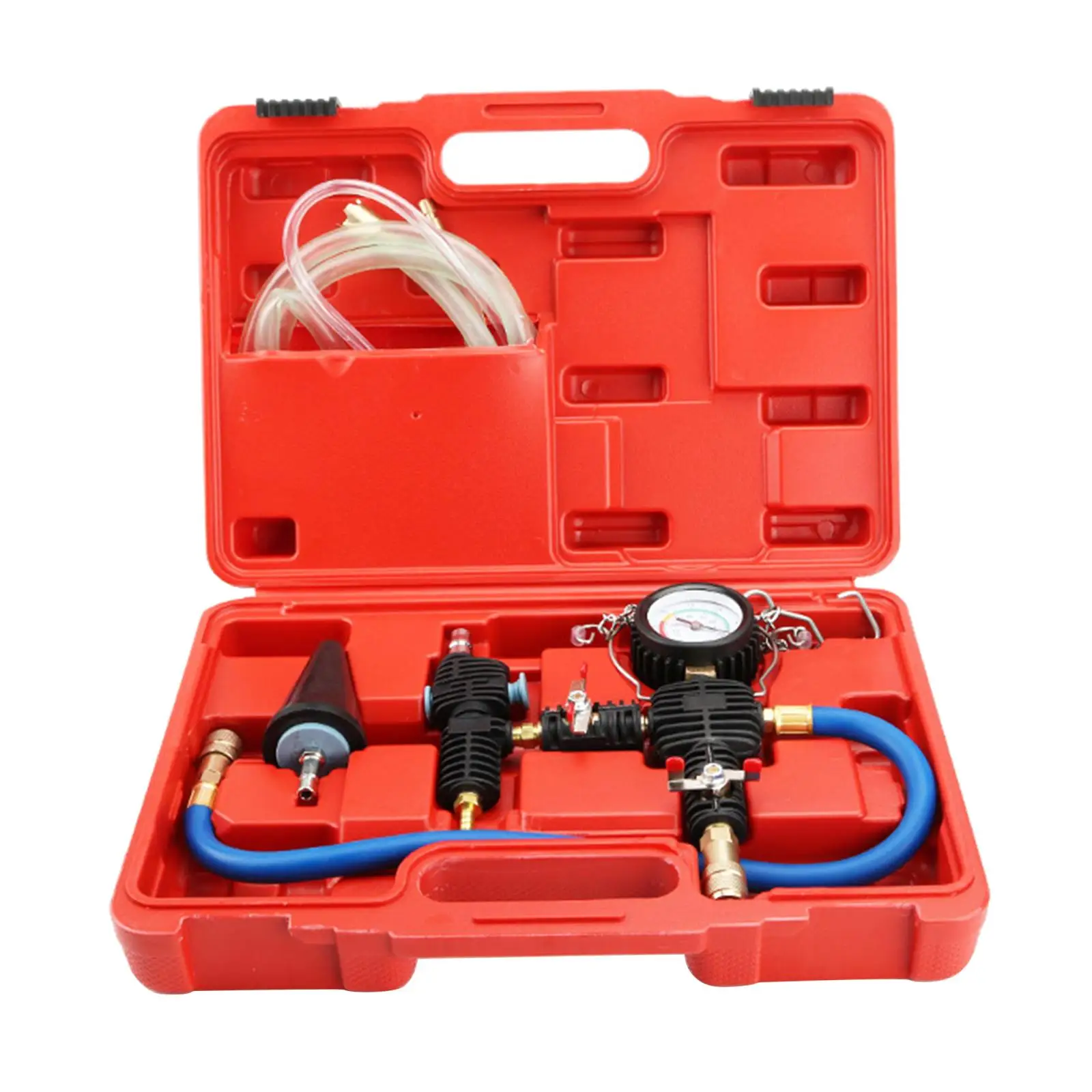 Auto Engine Cooling System Vacuum Purge Radiator Coolant Refill Tool Kit Water Tank Antifreeze Filler Set for Truck Car | Автомобили и