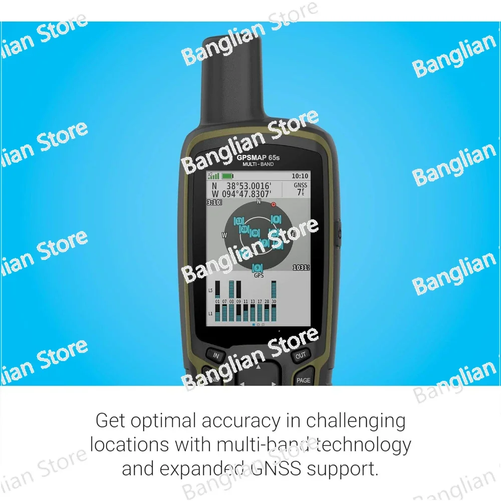 Ручное устройство с кнопочным управлением высотомером и компасом расширяющейся