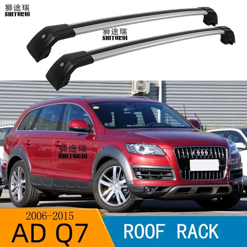 Фото 2 шт., поручни на крышу для Audi Q7 5 door SUV 2006 - 2015 №1