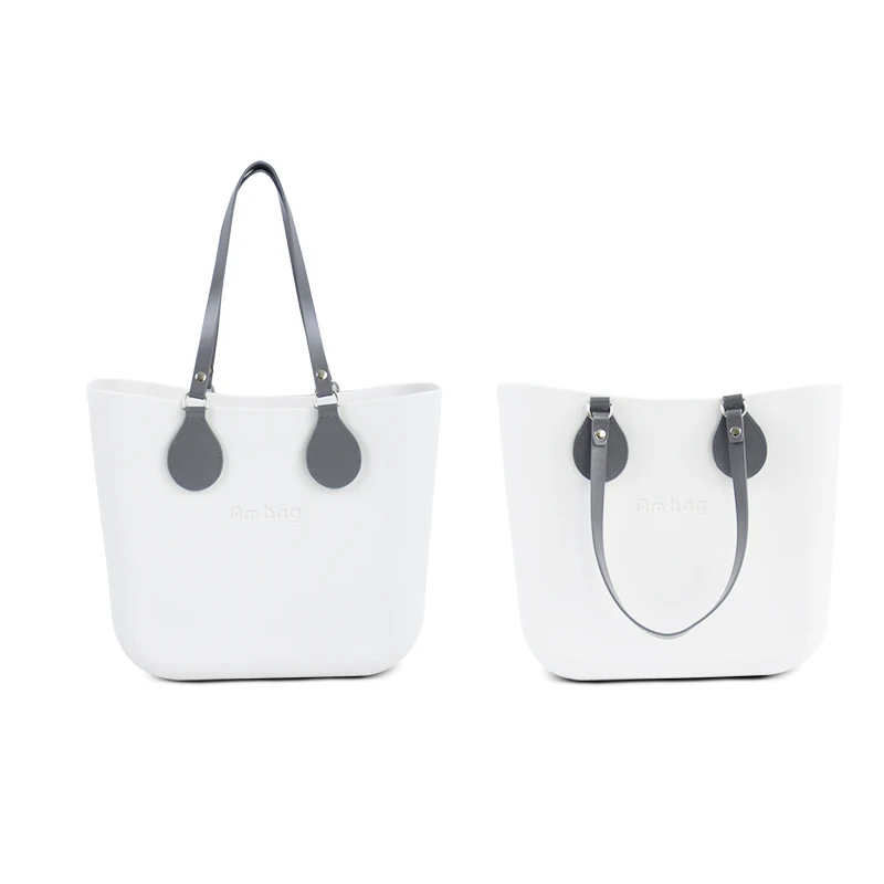 TANQU New  EVA Handbag DIY PU Faux Leather Handle for Mini Classic obag Soft Colourful Handle for O bag Women's Bags