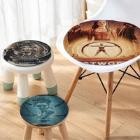 westworld nordic printing stool pad patio home kitchen office chair seat cushion pads sofa seat 40x40cm buttocks pad