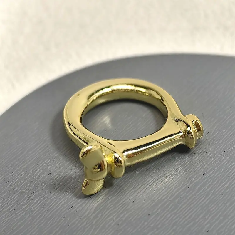 Модное металлическое кольцо unode 50 из серебра 925 пробы модная ниша популярно в