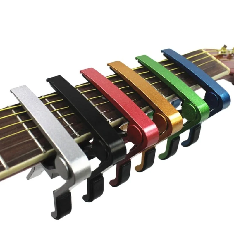 

Universal Guitar Capo Quick Change Clamp Key Aluminium Alloy Metal Capo for Acoustic Classic Electric Guitar Parts Accessories