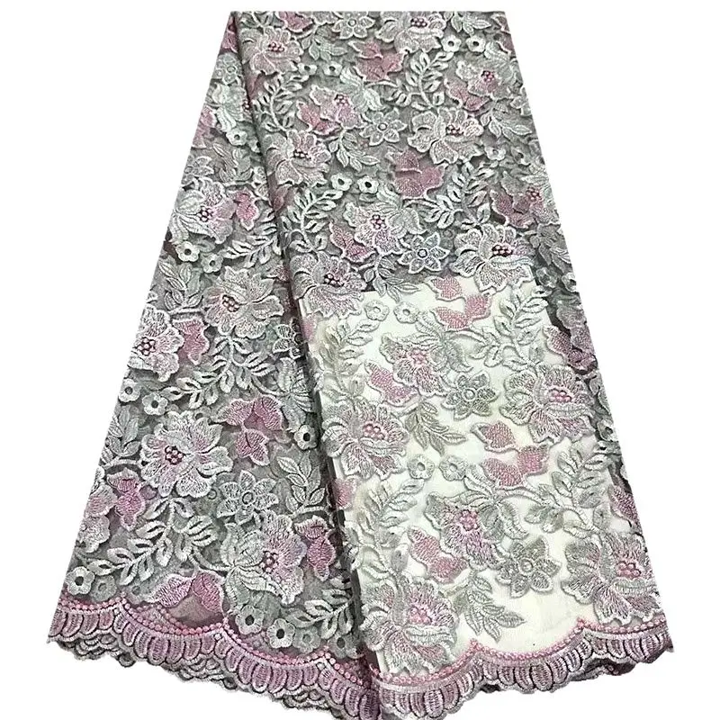 

Нигерийская сетка с вышивкой, швейцарская вуаль, кружево в Швейцарии, высокое качество, тюль, органза, жаккард, 3d Цветочная парча, дамасское платье