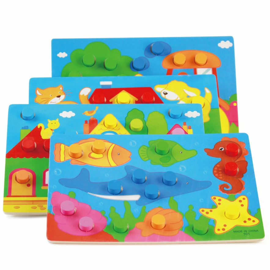 

Montessori Puzzle Color Sorting Puzzle Learning Eudcation Montessori Toys For 3 Year Olds Teaching Aid Children Gift C64Y