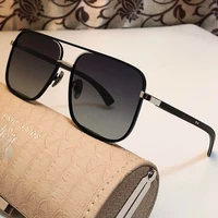 super sung kingwood sunglasses for men women summer style anti ultraviolet retro plate full frame random box