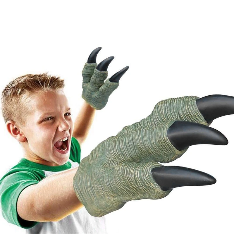 Игрушечные когти динозавра реалистичный динозавр Велоцираптор игрушки для