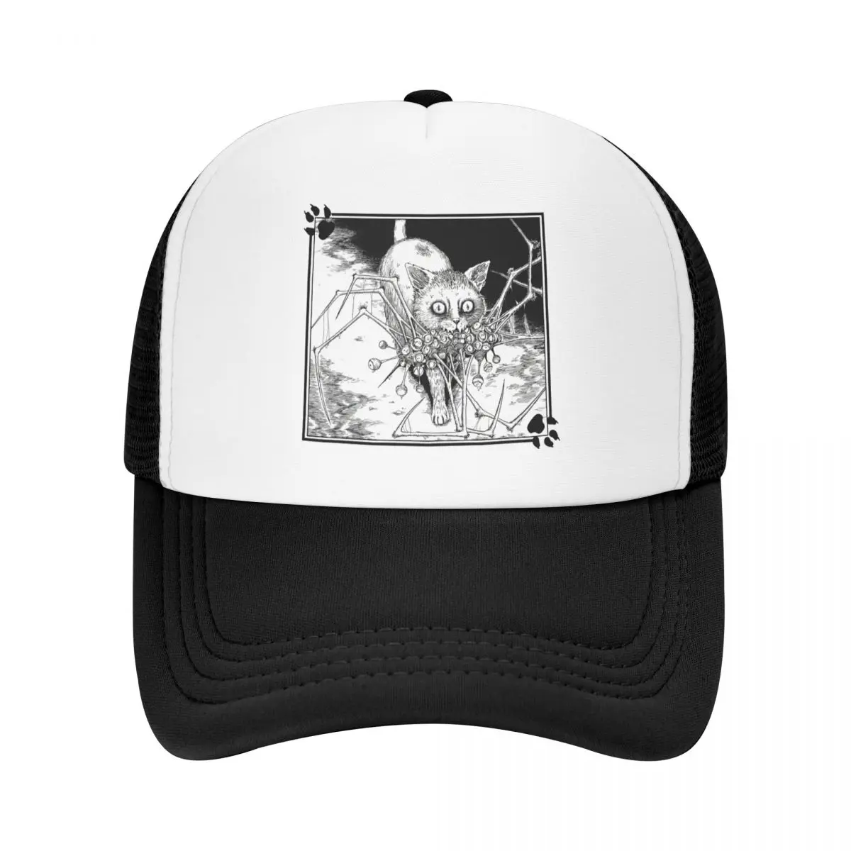 

Tomie Junji Ito Trucker Hat Men Women Custom Adjustable Adult Japanese Horror Manga Uzumaki Baseball Cap Hip Hop Snapback Caps