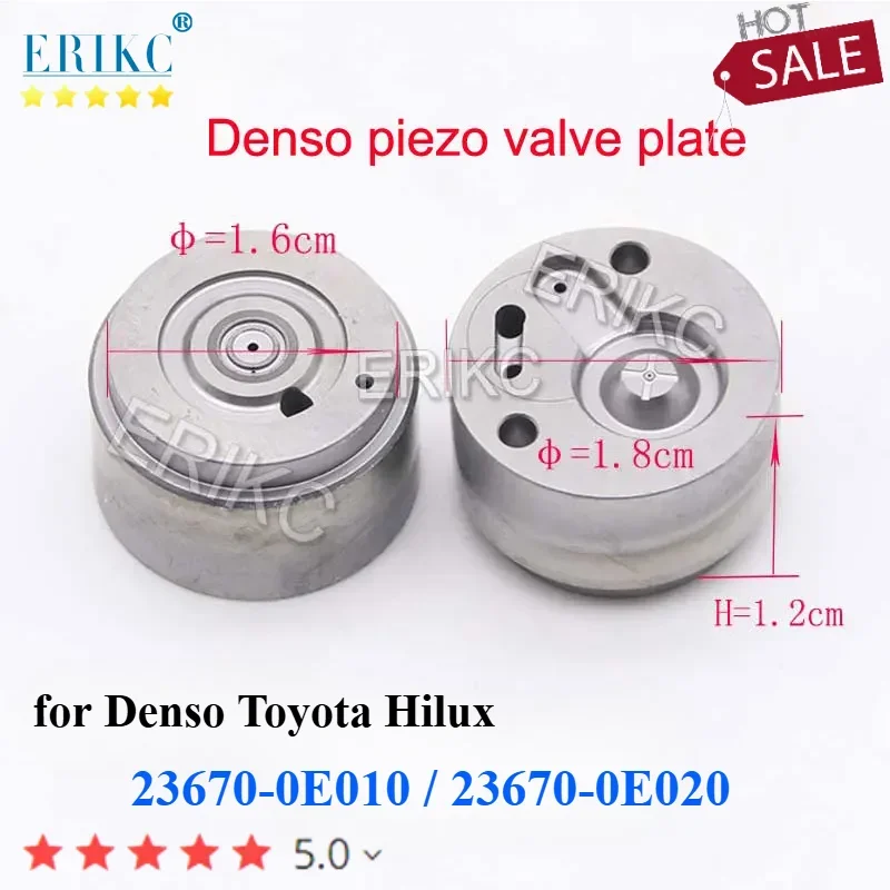 Пластина клапана форсунки топливного инжектора G4 клапан 1GD 2GD пьезо для Denso Toyota Hilux