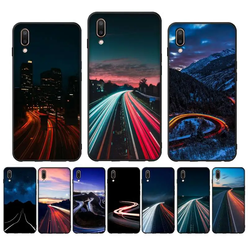 

Highway Phone Case for Vivo Y91C Y11 17 19 17 67 81 Oppo A9 2020 Realme c3