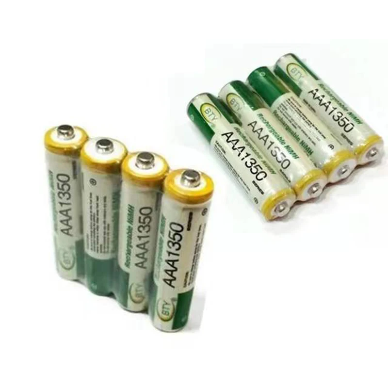 

The New 1.2V AAA 1350mAh 3A Rechargeable Nickel Hydrogen Battery Is Suitable for Watches, Mice, Computers, Toys, Etc