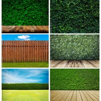 natural landscape photography props green grass and blue sky with white clouds photo background studio props 2216 cdd 02
