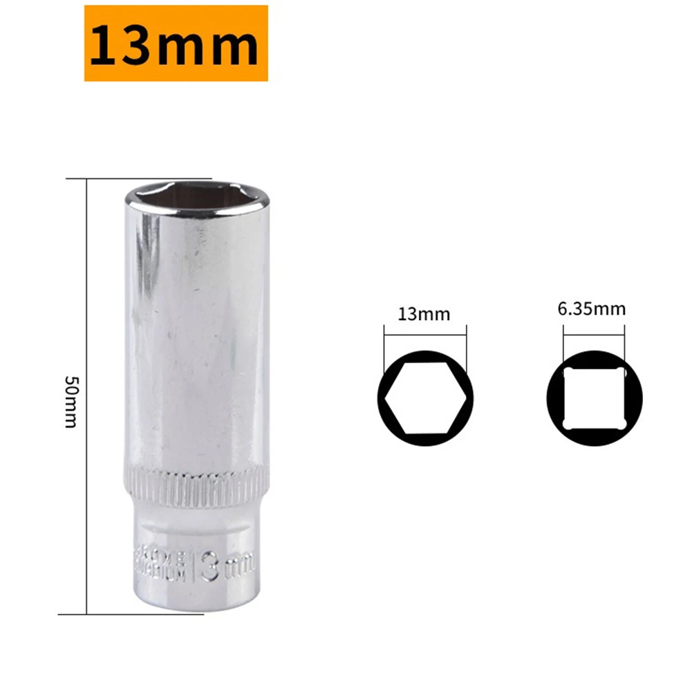 

Набор торцевых ключей с шестигранным углублением 4-14 мм, 1/4 дюйма