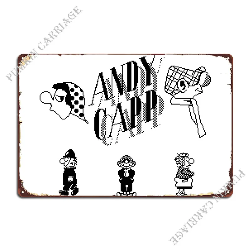 

Andy Capp Metal Plaque Poster Decoration Printed Cinema Pub Garage Decoration Tin Sign Poster