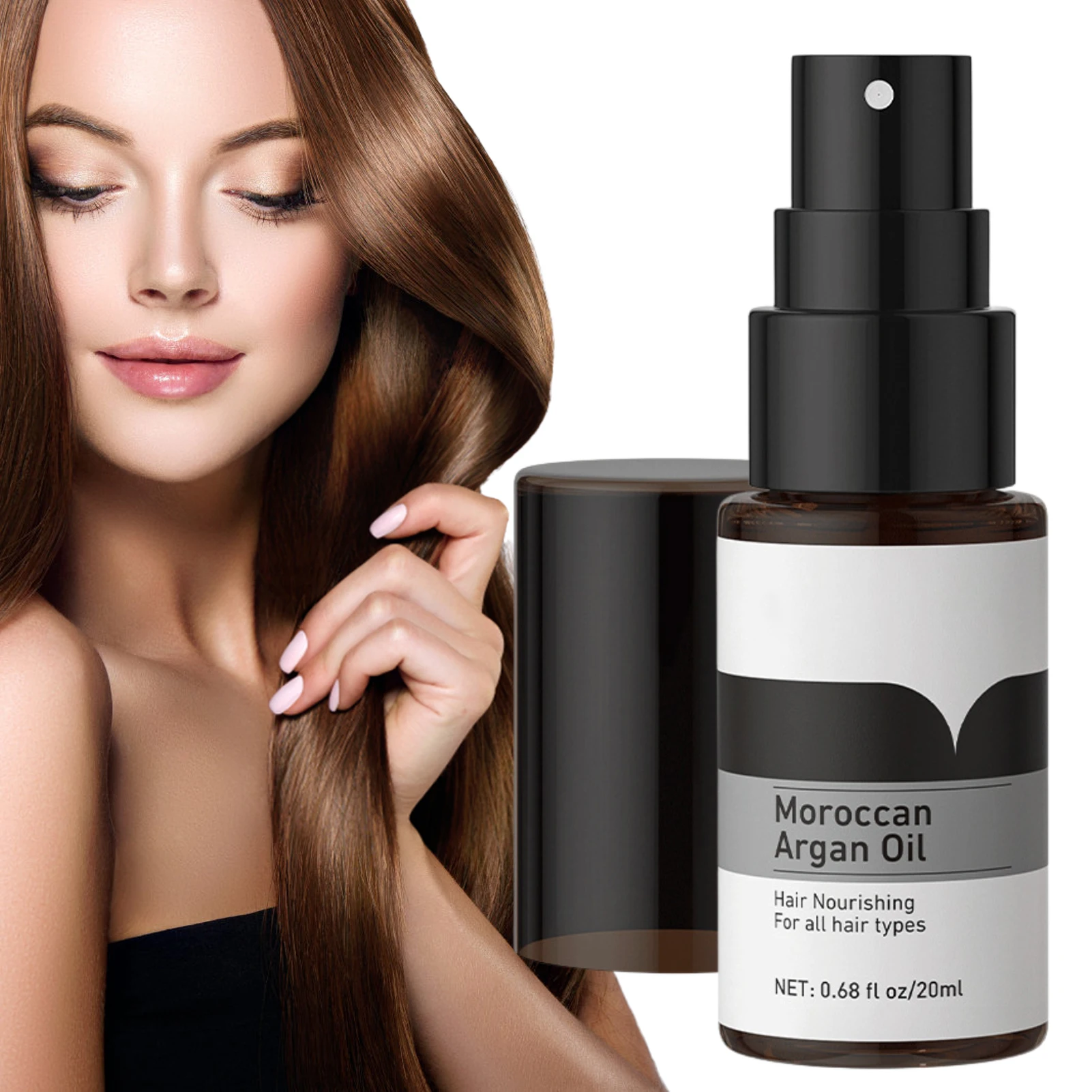 

Moroccan Argan Oil Hair Pure Organic Moroccan Argan Oil For Hair Growth Daily Hair Oil For Softer Smoother Hair Controls Frizz