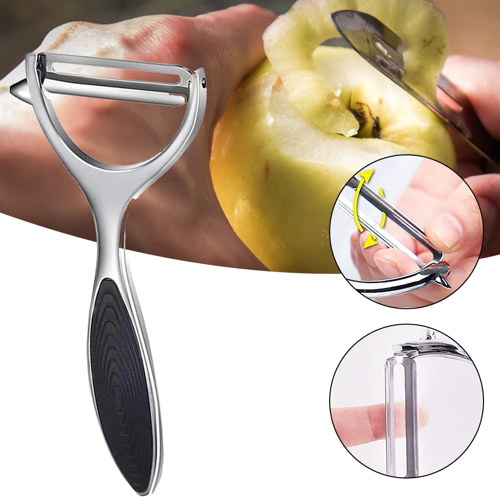 

2 Types Potato Peeler Carrot Grater Zinc Alloy Multifunctional Vegetable Slicer Manual Fruit Knife Kitchen Gadgets