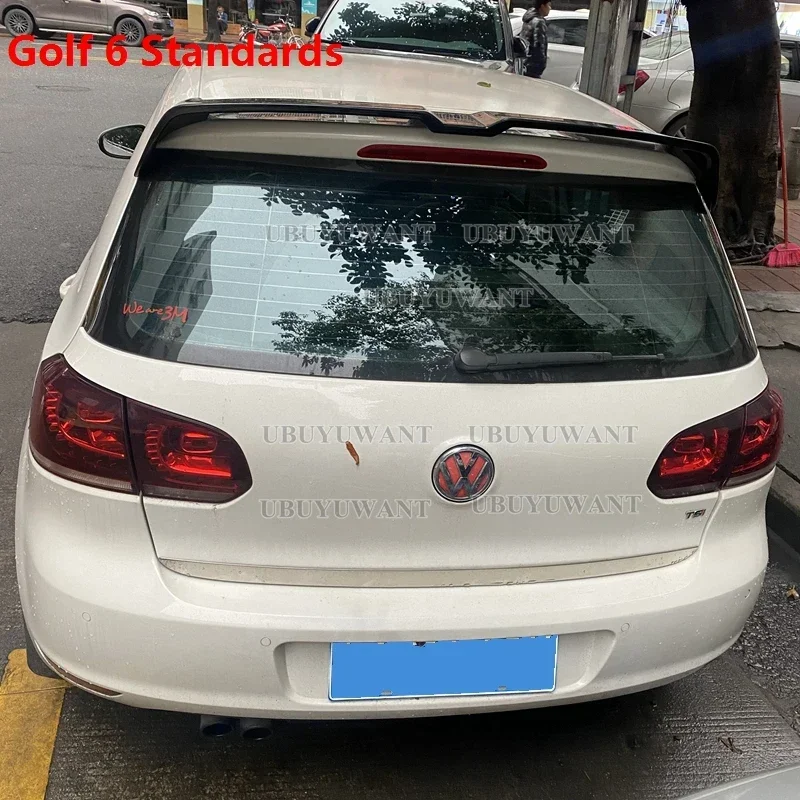 Спойлер для Volkswagen VW Golf 6 MK6 TDI GTI 2010 2011 2012 2013 спойлер на крышу заднего окна задний