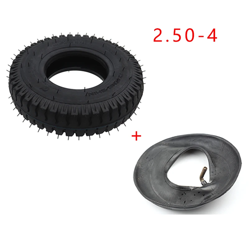 

2,50-4 внутренняя трубка, внешняя пневматическая шина подходит для ручных грузовиков/внедорожников, газовых и электрических скутеров 2,80/2,50-4, ...