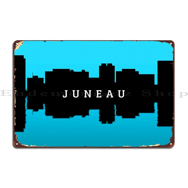 

Juneau Metal Sign Retro Pub Wall Plaque Create Classic Tin Sign Poster