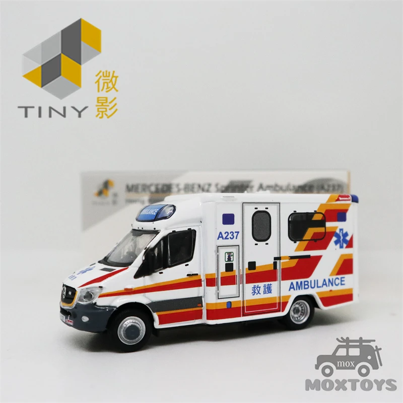 

Tiny 1:76 sprinter FL HKFSD ambulance Diecast Model Car