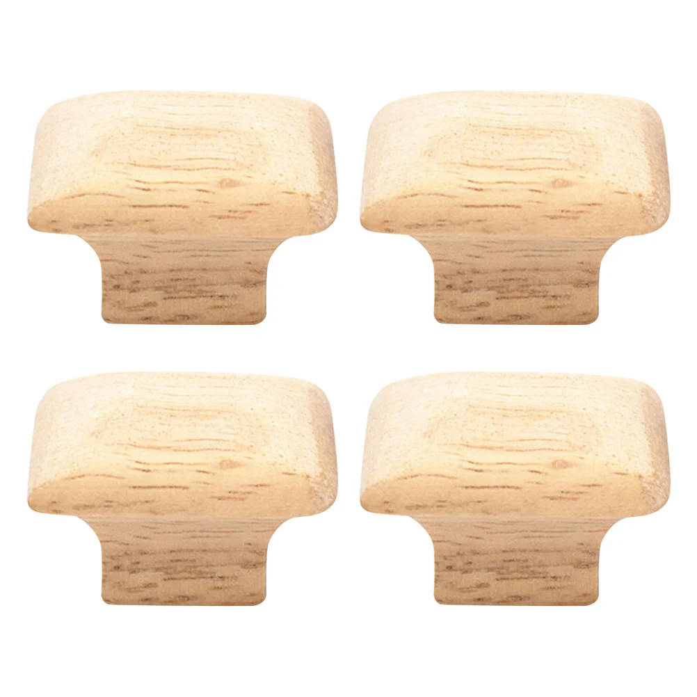 

4pcs Decorative Single Hole Handles Drawer Handles Furniture Accessories