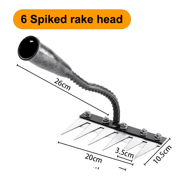 

Садовый культиватор-прополочник Aleekit из нержавеющей стали 5/6/7/8 зубьев
