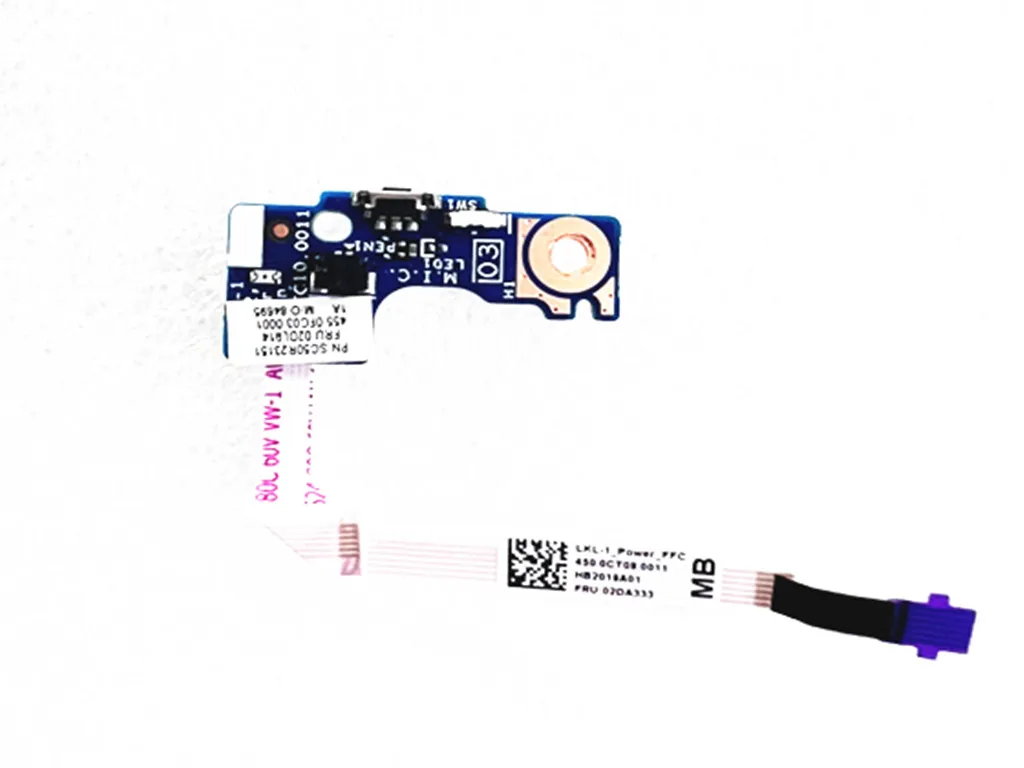 Новая панель для занятий йогой thinkpad yoga L380 L390 s2 небольшая плата С ПЛОСКИМ КАБЕЛЕМ