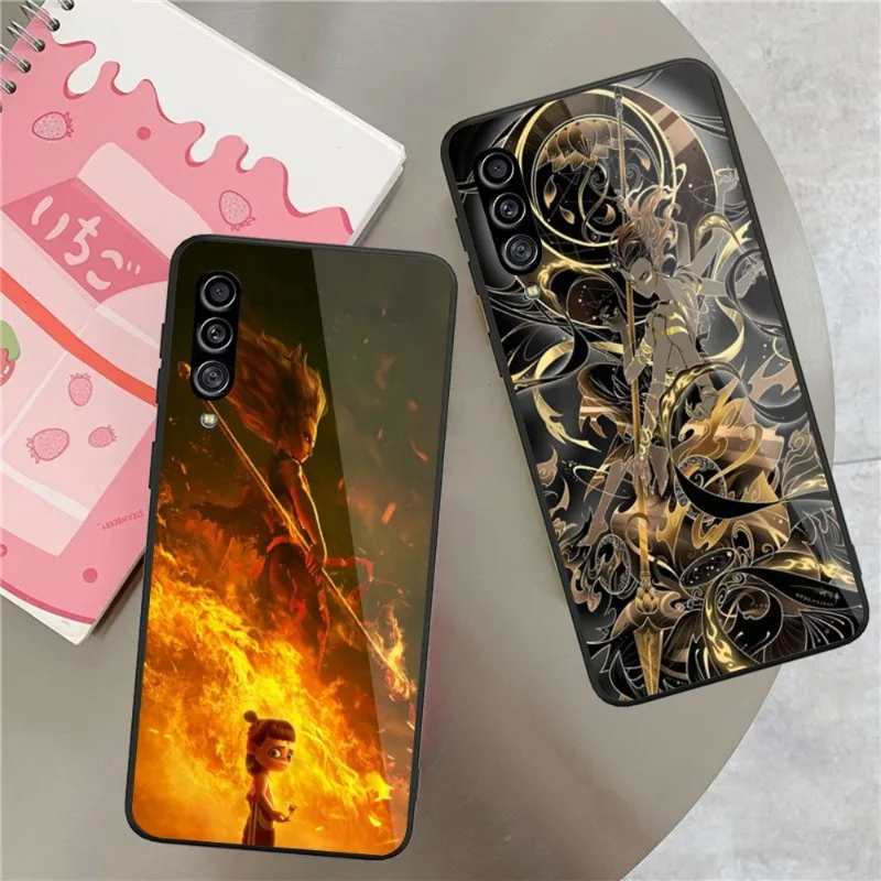 

Черный стеклянный чехол для телефона с изображением родных неров для Samung A32 A51 A52 NOTE 10 20 S10 S20 S21 S22 Pro