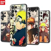 anime naruto japanese for samsung galaxy s22 s21 s20 ultra plus pro s10 s9 s8 4g 5g silicone soft black phone case funda coque