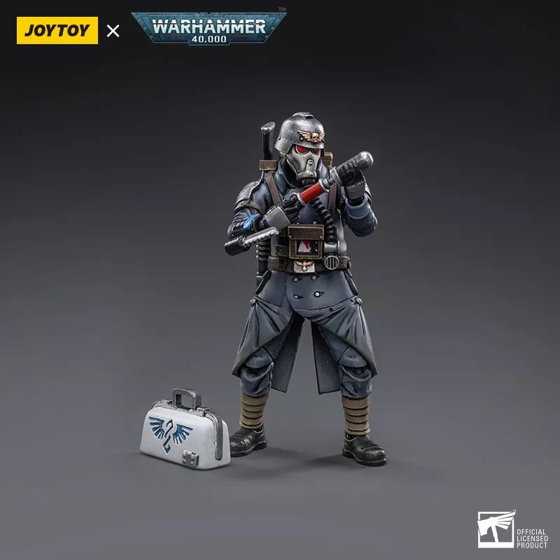 Фото Оригинальная коллекционная модель JOYTOY Death Korps Of Krieg Veteran Squad 1/18, подвижная фигурка для взрослых коллекционеров №4