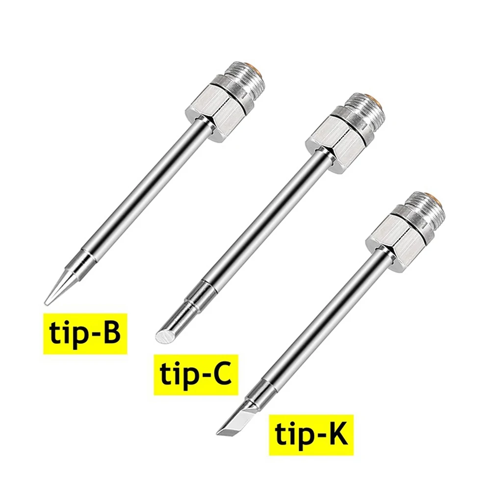 

Tip Soldering Iron 16cm /6.30inch 5V/2A 8W Accessories Stainless Steel