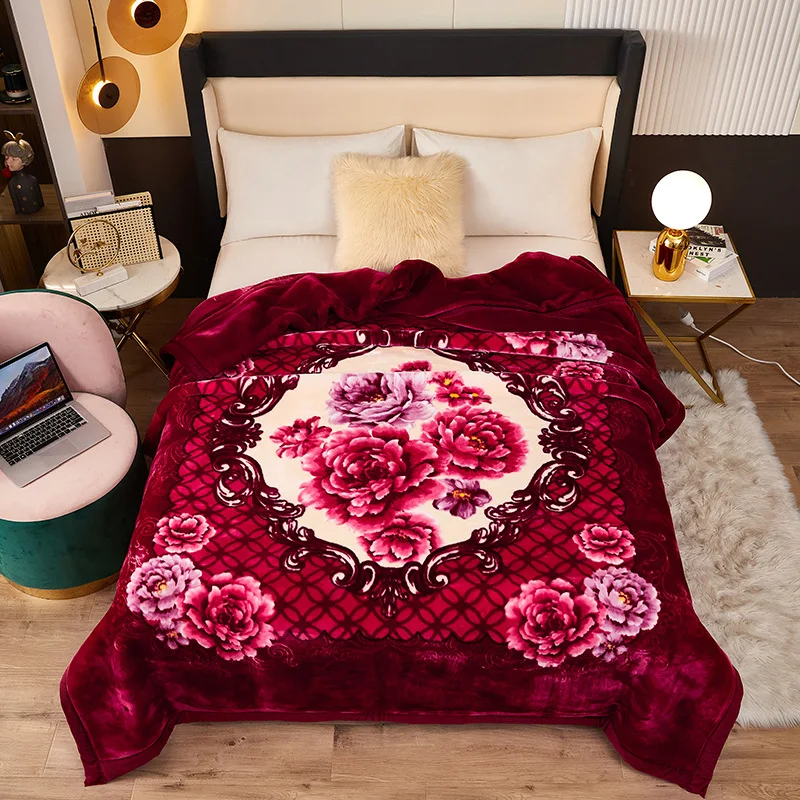 Флисовое одеяло King