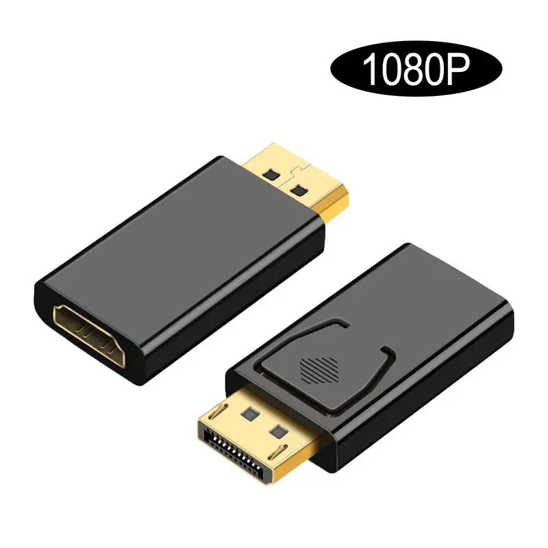 

4K DisplayPort toHDMI-compatible Adapter Converter Display Port Male DP to Female HD TV Cable Adapter Video Audio For PC TV