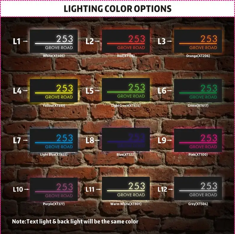 Таблички с цифрами дома таблички индивидуальными адресами подсветкой