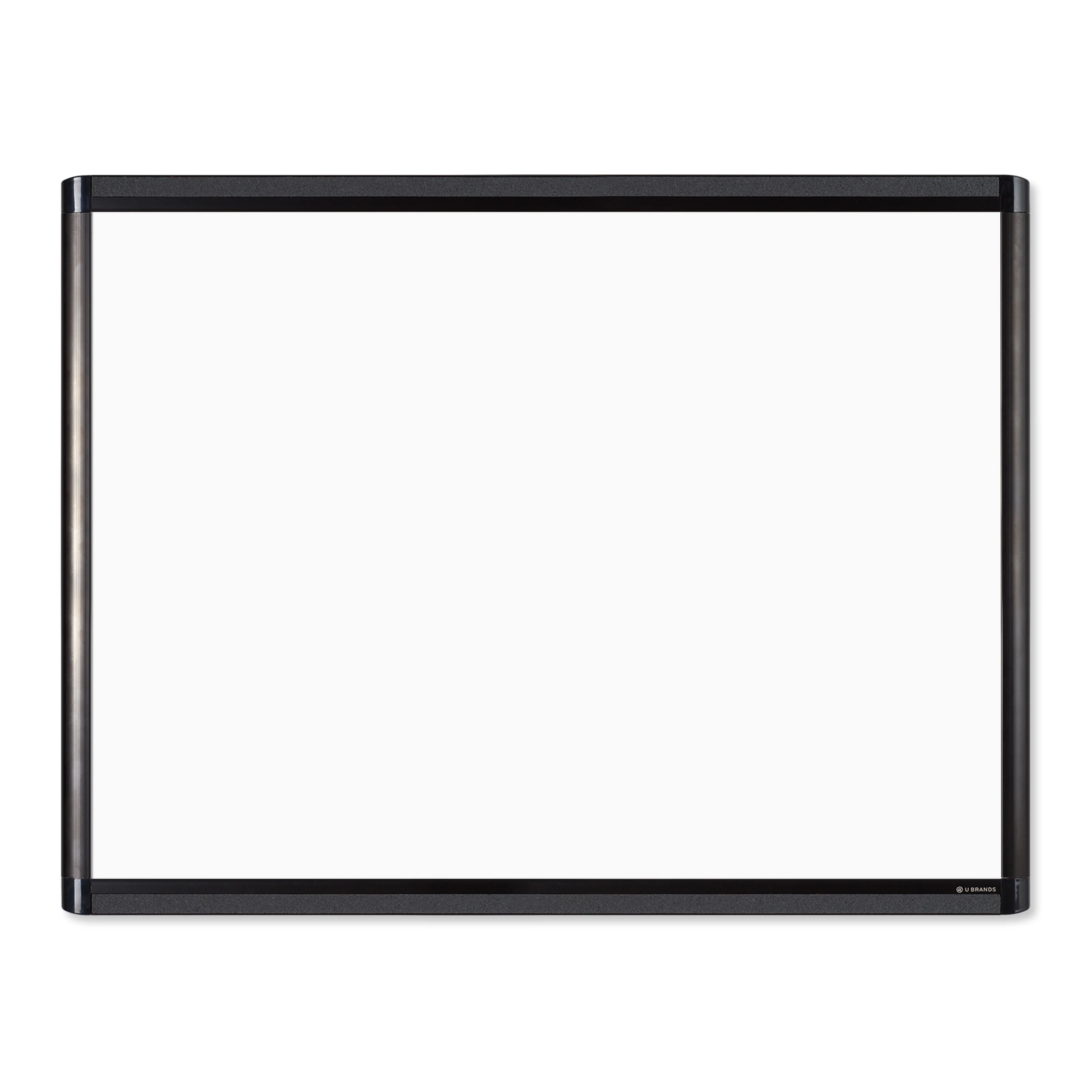 

Pinit Dry Erase Board, 47" x 35", Whiteboard, Black Aluminum Frame