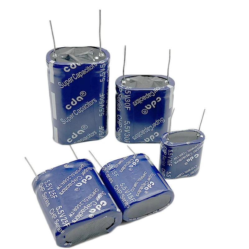 

1PCS Super Capacitor 5.5V10F 15F 20F 25F 30F 50F 60F Supercapacitor Farad Ultracapacitor Combination Vehicle Recorder