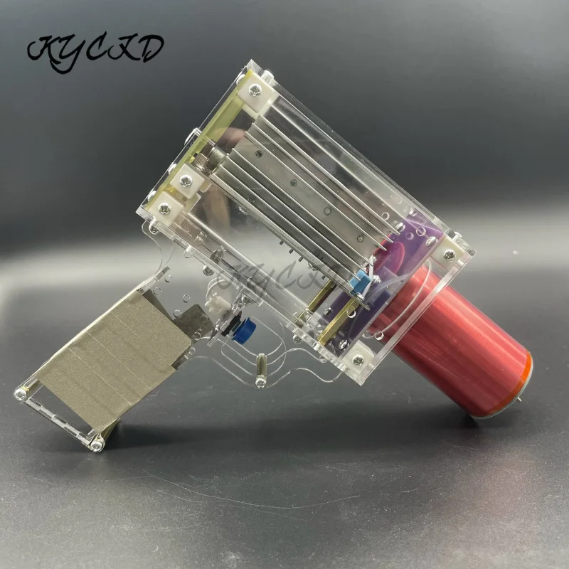 

Portable Hand-held Tesla Coil Artificial Lightning 10/13cm Electric Arc Scientific Experiment Toy High Voltage Generator Fun Arc