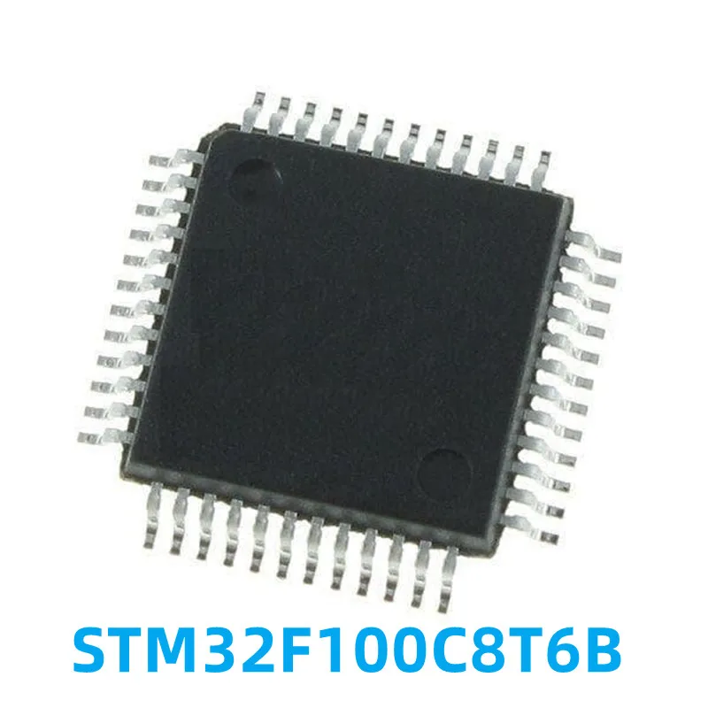 

Микроконтроллер микроконтроллера STM32F100C8T6B STM32F100 QFP48 с инкапсулированным микроконтроллером MCU, 1 шт.