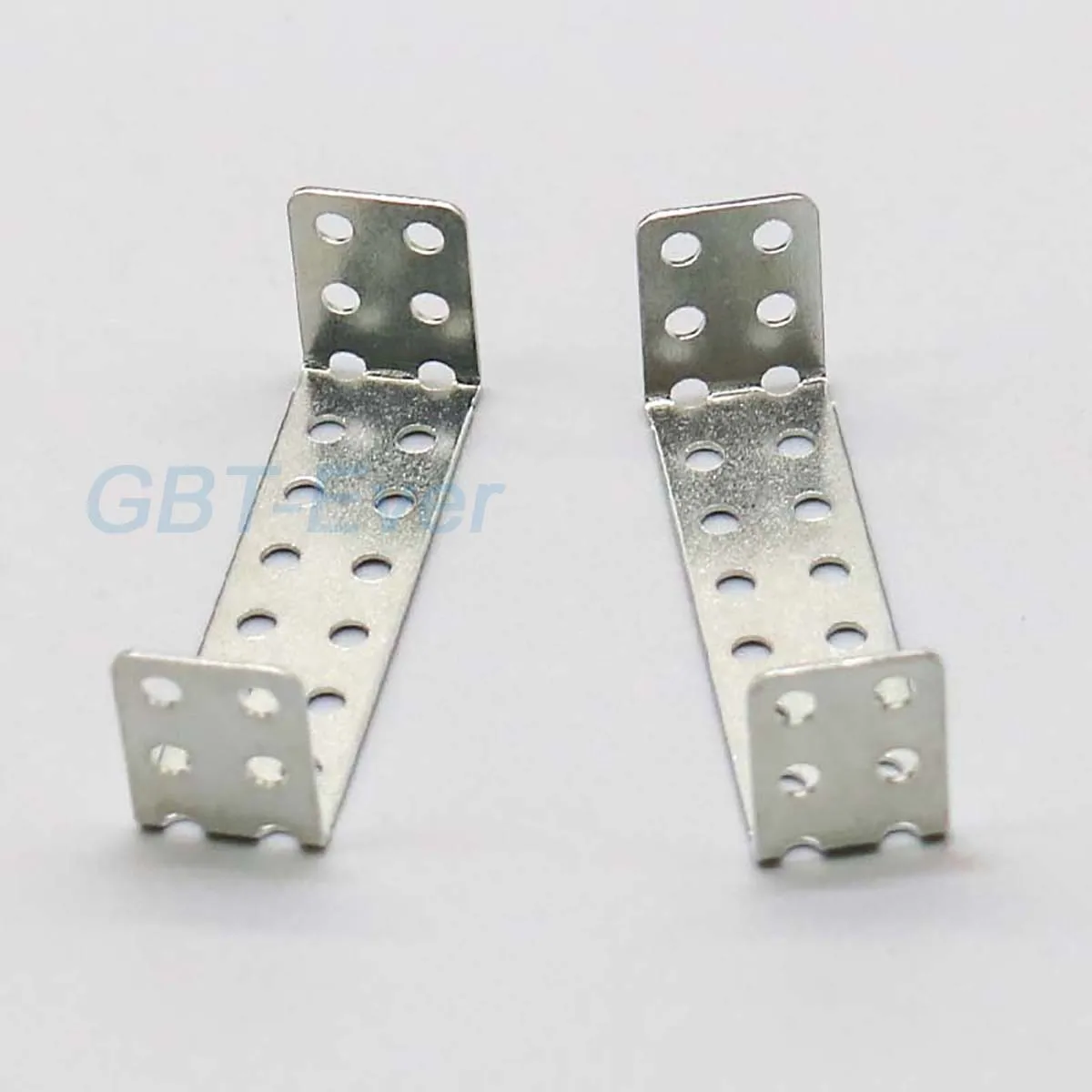 10 шт. угловые U-образные перфорированные кронштейны 15/31/35/45 мм