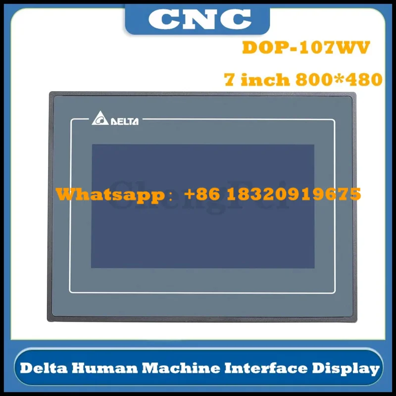 Фото 7-дюймовый сенсорный экран Delta DOP-107WV HMI с ЧПУ, дисплей с интерфейсом человеческой машины, замена DOP-B07S411 DOP-B07SS411 B07S410 №4