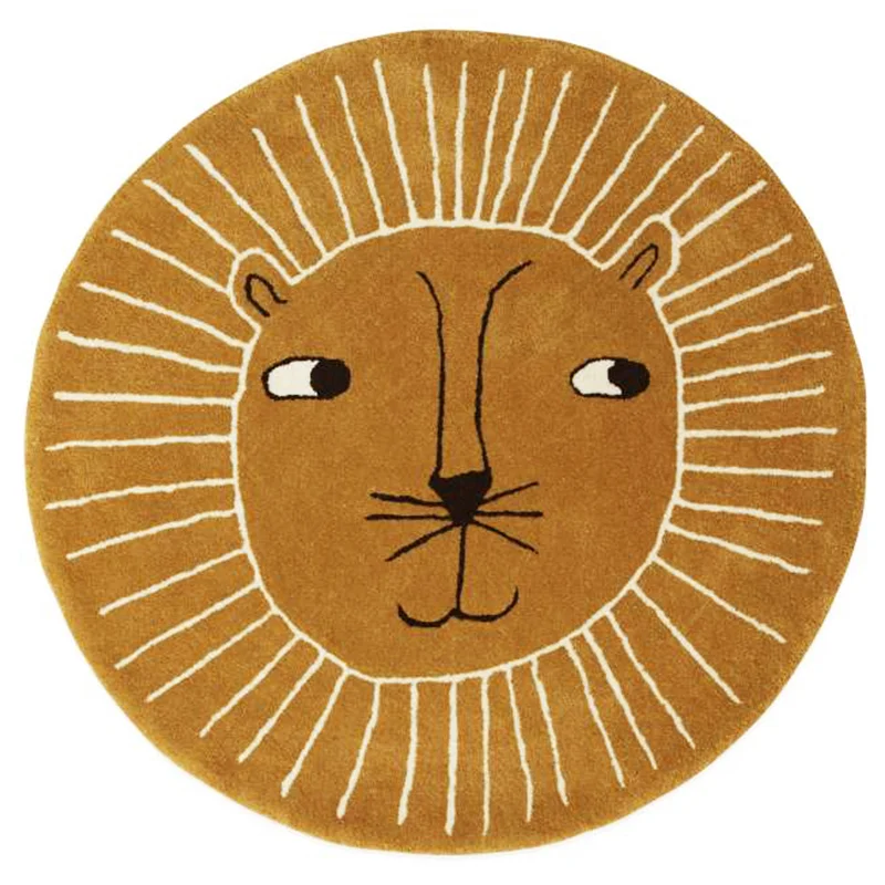 

Круглый мультяшный ковер