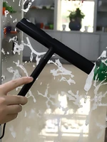 shower squeegee glass clean scraper washing wiper hanger floor window cleaning household water wall hanging mirror with handle