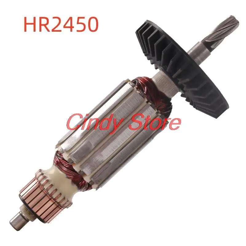 

1PC AC220V-240V Armature Rotor Anchor Stator Replacement for MAKITA Rotary Hammer HR2450 2450