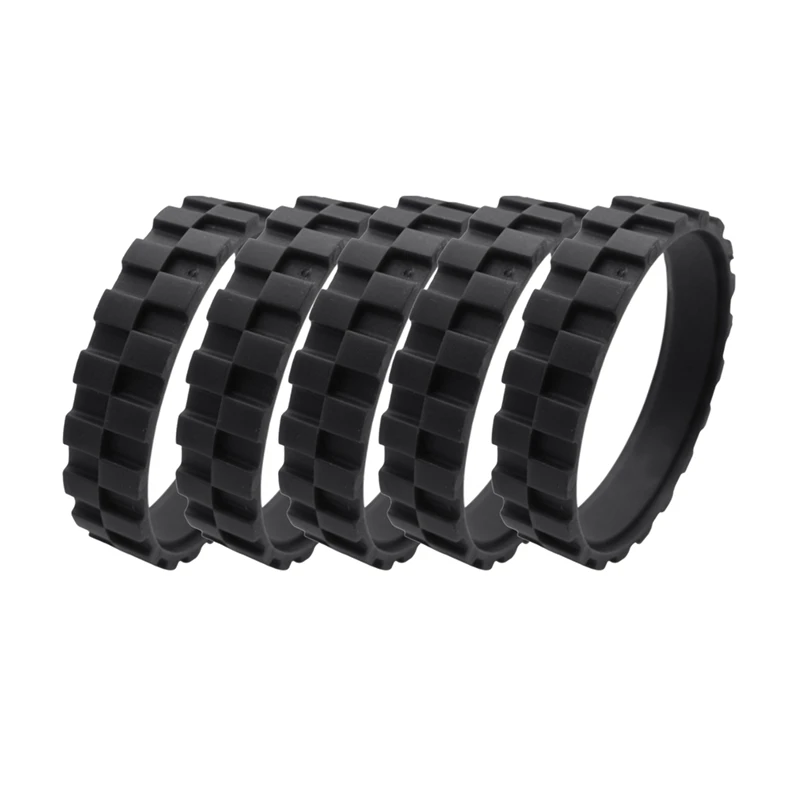 

5PCS For IROBOT Roomba Wheels 500 600 700 800 900 Series E5 I7+ S9 676 980 Anti-Slip Accessories Great Adhesion